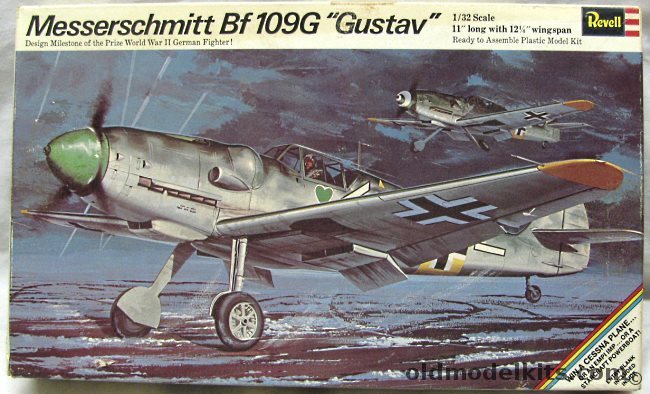 Revell 1/32 Messerschmitt Bf-109G Gustav, H279 plastic model kit